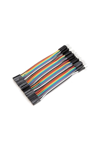 Robizstore-10Cm 40 Pin Dişi Erkek Dupont Kablo Breadboard Jumper Ayrılabilir