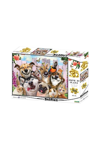 Prime 3d - Pet Selfie 500 Parça Yetişkin Puzzle 10062