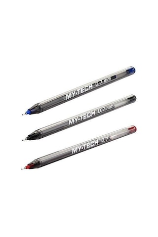 Tükenmez Kalem 5 Adet 3 Renk 0.7 MM Pensan My-Tech Tükenmez Kalem
