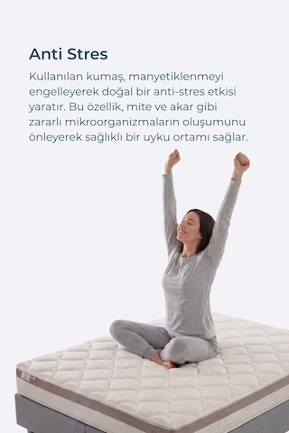 Firenze Ultra Ortopedik Anti Stres Memory Foam Yatak Made İn Italy