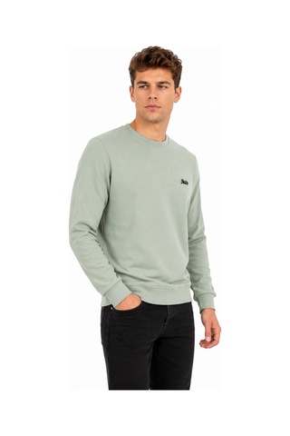 Baglan Erkek Sıfıryaka Mevsimlik Sweatshırt Bgl-st05446 Yeşil