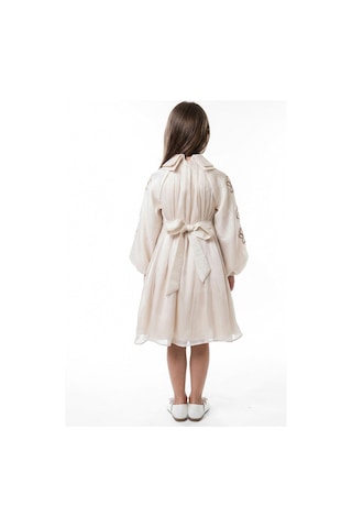 Xo Kids Kız Çocuk Elbise 7-11 Yaş 26572 Bej