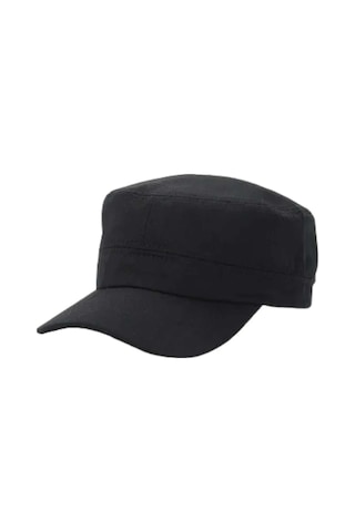 Tezzgelsin Unisex Pamuklu Castro Şapka Siyah