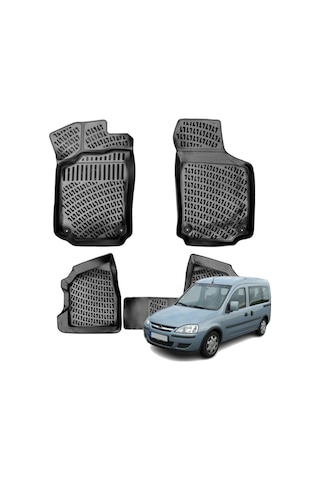 Opel Combo 3D Havuzlu Paspas 2001-2011