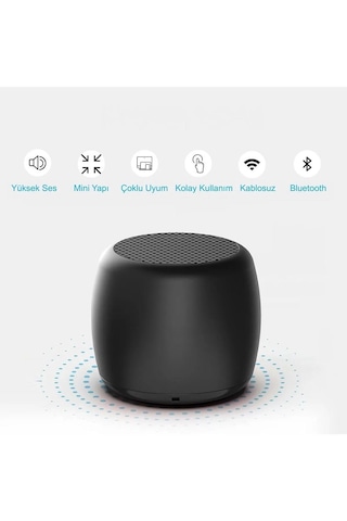 Yenilzd Ses Bombası Mini Bluetooth Hoparlör Mini Boyut Yüksek Se