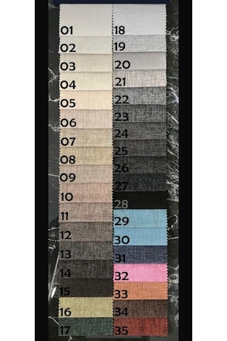 Mode Soft Orta Modül 33 Tarçın Keten Kumaş Dairenize Tesl Tarçın