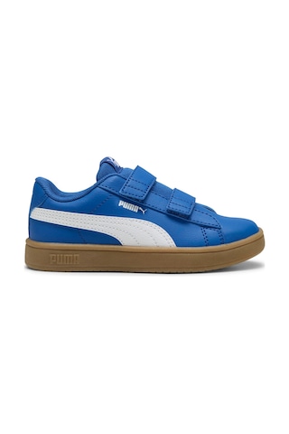 Puma Rickie Classic V Ps Saks Erkek Çocuk Sneaker 000000000102267250 Mavi-Beyaz