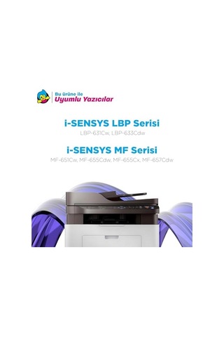 Uyumlu İ-sensys Mf-657cdw Muadil Toner - Çipli / Crg-067 Muadil Toner 28974145