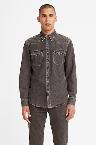 Levi's Erkek Kot Gömlek 85744-0038 Koyu Gri