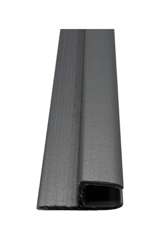 8 Mm Küçük H Y Alüminyum Görünümlü 1. Kalite Plastik Cam Balkon Fitili 200 Cm 2 M