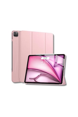 Apple Uyumlu iPad Air 13 İnç M2 Çipli 2024 Akıllı Smart Cover Tablet Kılıfı A2898/a2899/a2900 Tablet Kılıfı