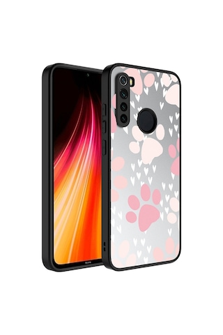 Xiaomi Redmi Note 8 Kılıf Aynalı Desenli Kamera Korumalı Parlak Zore Mirror Kılıf