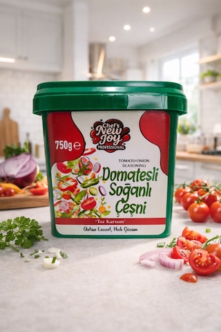 Domatesli Soğanlı Çeşni 750 G X 8 Adet - 1 Koli Koli Bazlı Avantaj Paketi