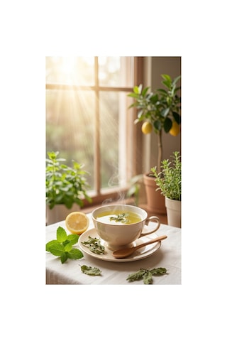 Limon Melisa Çayı 50g, Doğal Ve Katkısız