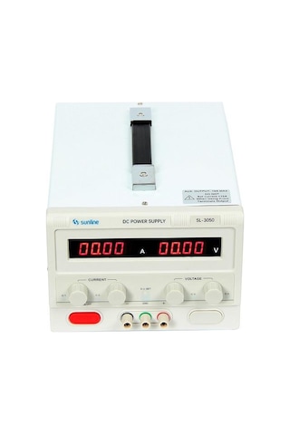 Sunline Sl-3050S 30V 50A Tek Çıkışlı Dc Dijital Ayarlı Güç Kaynağı