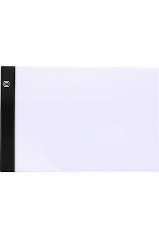 Neevoyu A4 Led Işıklı Çizim Tahtası - 3 Seviye Parlaklık, Usb Kablolu, Animasyon & Çizim İçin Eğitici Hediyelik Malzeme Çok Renkli