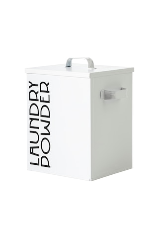 Mudo Home Roma Deterjanlık Mat Beyaz 18x15x23 Cm 419650