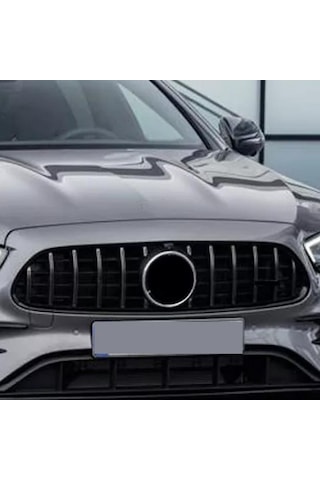 Mercedes W213 Gtr Ön Panjur Izgara Seti Facelift Krom Siyah 2021 ve Sonrası GLZ02750083
