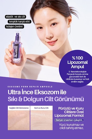 Maxclınıc Exosome PDRN Yoğun Elastikiyet ve Cilt Dolgunlaştırıcı Onarıcı Esans Maxclinic Ampoule