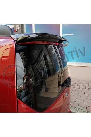 Ford Courier Bagaj Üstü Spoiler Parlak Siyah Piano Black 2014 - 2023 Model