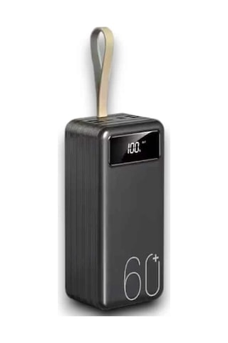 60.000 Mah Powerbank Siyah