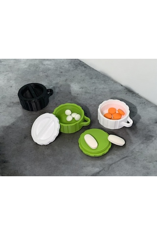 Mini Taşınabilir İlaç Kutusu 2 Adet