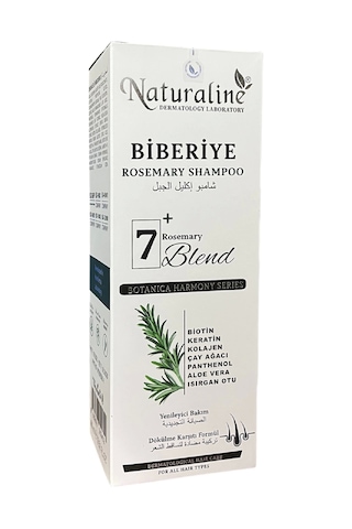 Naturaline Biberiye Şampuanı 400 Ml Roemary Shampoo 7 Doğal Bileşim Tüm Saçlar