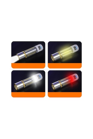 Gold Police Gp-222 Çok Fonksiyonlu Kamp Lambası 1000 Lümen Diğer