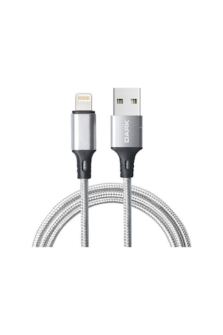 Dark 1 Metre Apple iPhone Uyumlu Lightning Şarj Ve Data Kablosu DK CB LT100BR