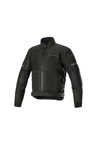 Alpinestars Crosshill Wp Air Korumalı Motosiklet Montu Siyah Siyah