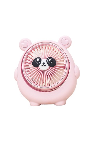Küçük Vantilatör Pembe Tutan Sevimli Panda 1
