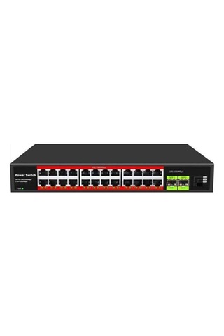 Uranium Poe-2402sfp-300w 24 Port Gıgabit+2xgb Sfp Poe Switch