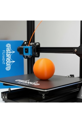 İstanbul Filament 3d Baskı Pla Filament Turuncu 1 Kg Ø 1,75mm 0,05 Mm Bambu Lab Uyumludur 1.75mm