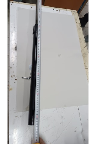 Vantilatör Borusu 80 Cm 1. Kalite Üst 25 Mm Alt 38 Mm + L Vida