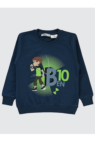 Ben10 Ben 10 Erkek Çocuk Sweatshirt 2-5 Yaş Lacivert