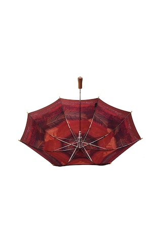 Snotline Baston Şemsiye Bordo Desenli 14-l Bordo