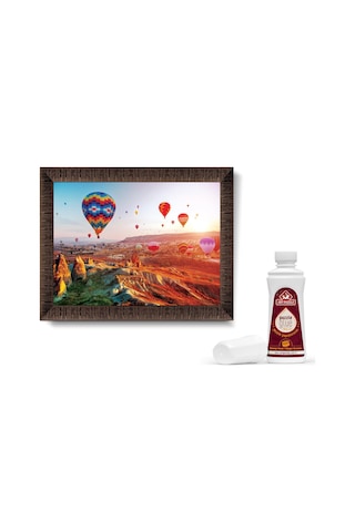 Art Puzzle Kapadokya'nın Son Işıkları 1000 Parça Çerçeveli Puzzle