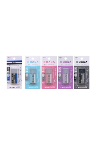 Tombow Mono Pocket Şerit Silici 5mmx4m Siyah Genel