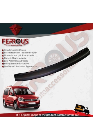 Volkswagen Caddy Arka Tampon Üstü Koruyucu 2004 2015 Model N11.1917