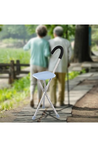 Suntek Katlanır Baston Koltuk Gri