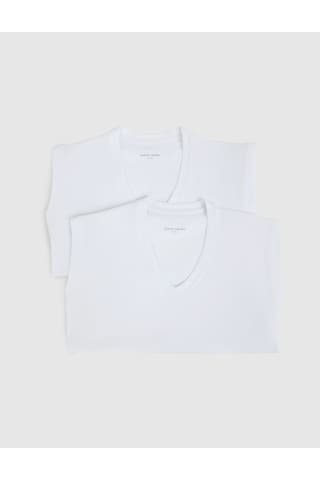 Pierre Cardin Beyaz Modal Karışımlı 2'li Atlet Set 50333769-600