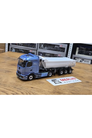 1/43 Mercedes Benz Eactros + Damper Dorse Beyaz İle Eligor Prokabin Mp6