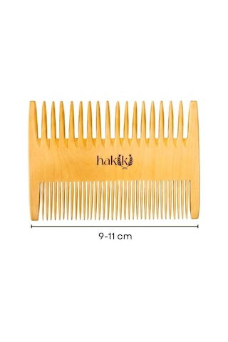 Doğal Çift Taraflı Şimşir Tarak 10 Cm Ultra Pürüzsüz Yüzey