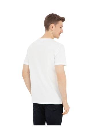 U.S. Polo Assn. Erkek Bisiklet Yaka Basic T-shirt Beyaz