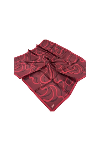 Belli İpek Eşarp - 4309-31 Bordo Twill