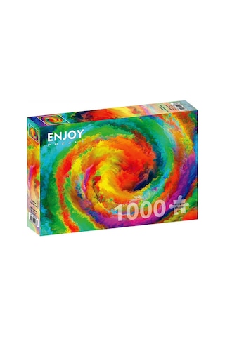 Enjoy 1000 Parça Renkli Girdap Puzzle - Gradient