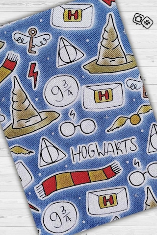 Homshtag Sihir Okulu Harry Potter Desenli Halı Çok Renkli Halı Çok Renkli