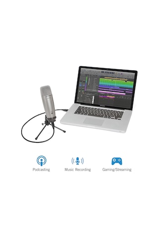 Samson 29/c01upro Usb Mikrofon, Gümüş