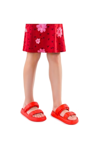 Kiko Kids Eva Kız Çocuk Terlik Twg 252 Kırmızı