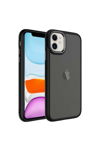 iPhone Uyumlu 11 Kilif Zore May Arka Yüzey Buzlu Kilif 563339287